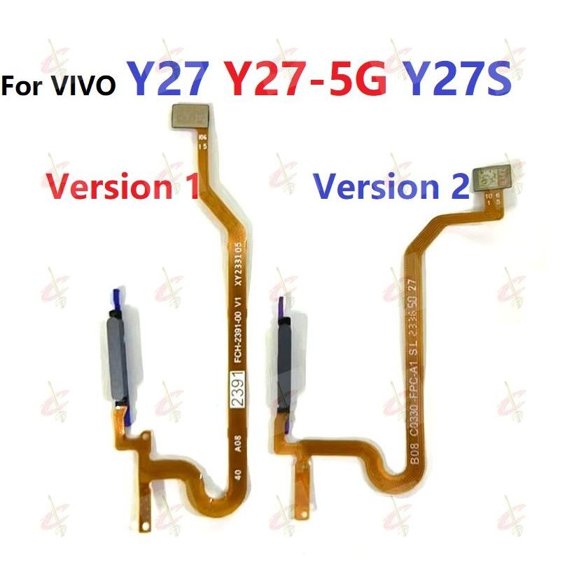 สแกนนิ้ว แพรสแกนนิ้ว ( Finger ) ปุ่มเปิดปิด สําหรับ vivo Y27 4G 5G Y27S