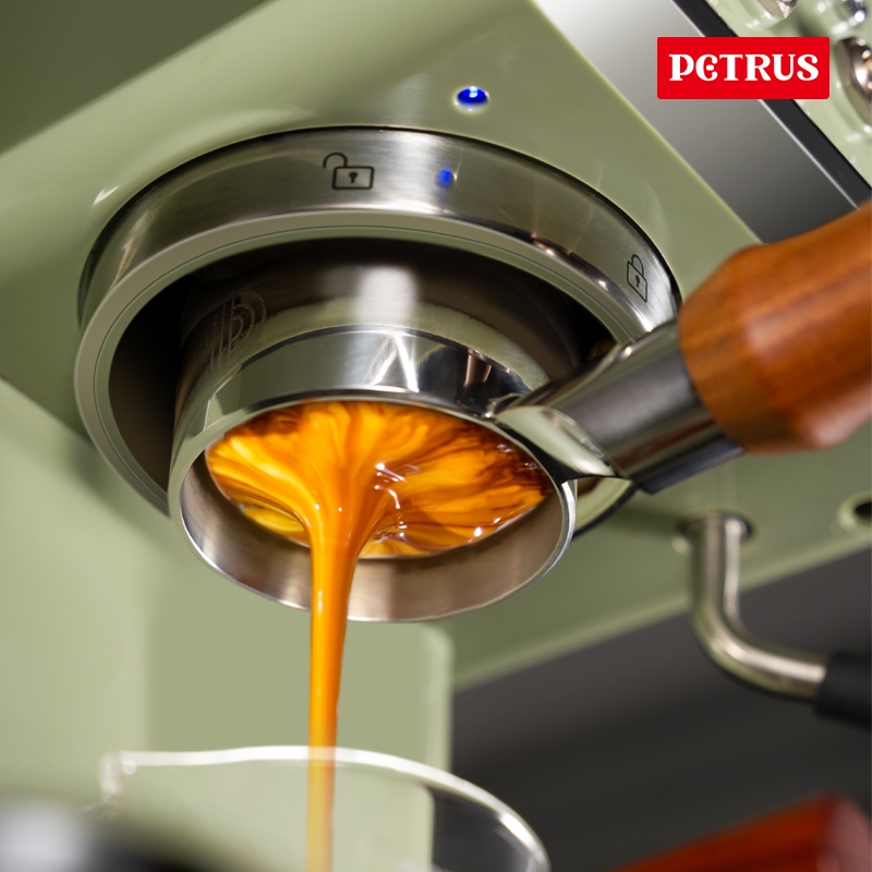 Petrus ก้านชงกาแฟ หัวชงกาแฟ Bottomless Portafilter อุปกรณ์เสริมเครื่องชงกาแฟเอสเปรสโซ่ 51 มม