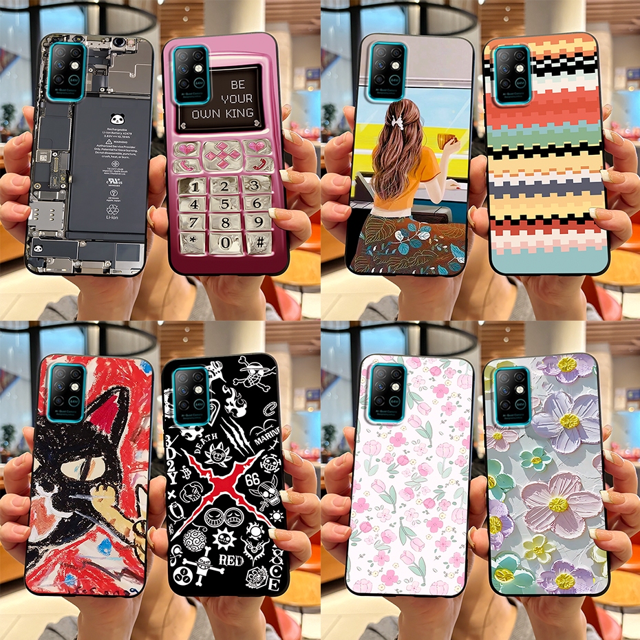 เคสซิลิโคนนิ่ม เนื้อแมตต์ สําหรับ Infinix Note 8 X692 2023 Infinix Note8