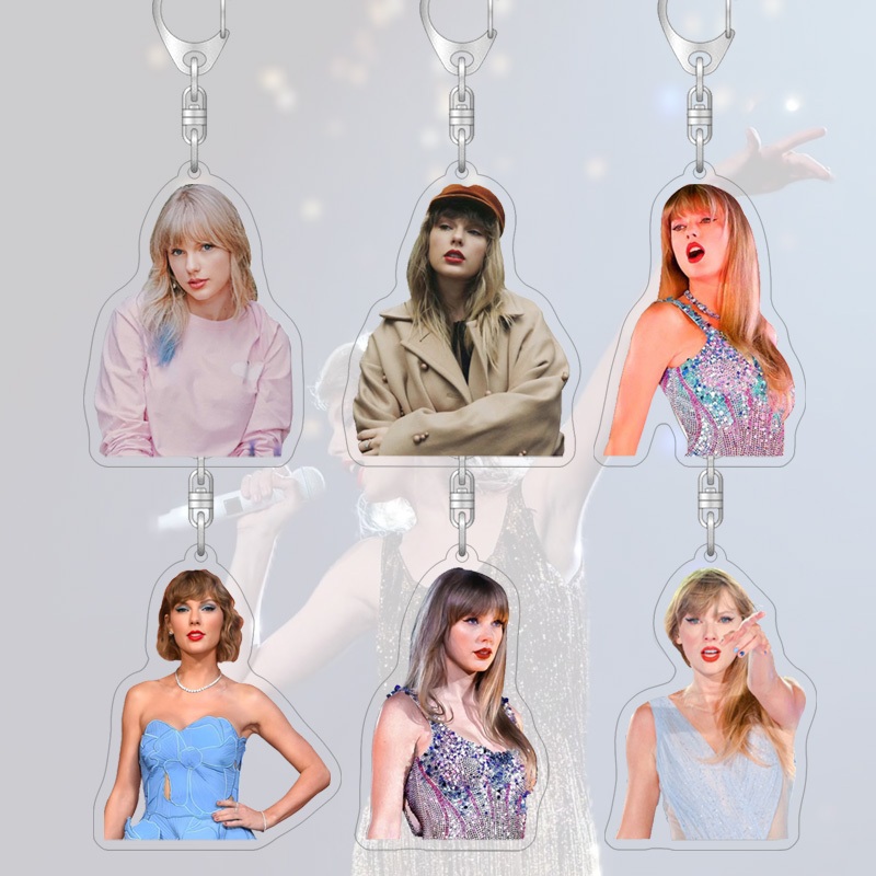 พวงกุญแจ จี้อะคริลิค Taylor Alison Swift สําหรับห้อยกระเป๋า