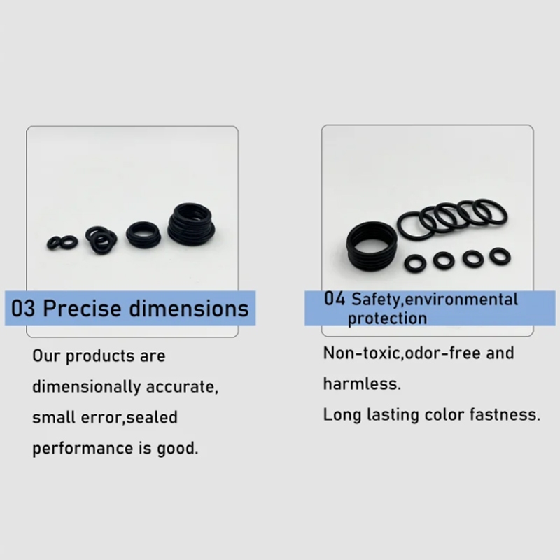 10 ชิ้น CS 2.5 มิลลิเมตรยาง O แหวนซีลปะเก็นเครื่องซักผ้าสําหรับรถยนต์ประปาก๊อกน้ําน้ําซ่อมความต้านทานน้ํามัน NBR O-Ring OD 10 ~ 70 มิลลิเมตร - รูปที่ 3