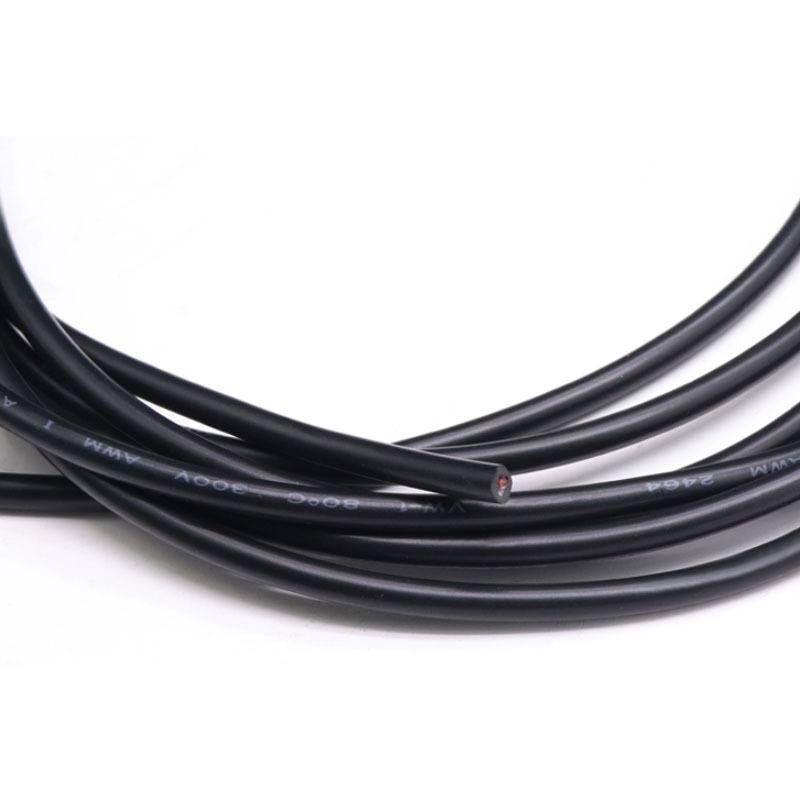 1 เมตร 18-28 AWG UL2464 Sheathed สายไฟทองแดงสัญญาณ 2 3 4 5 6 7 8 10 Core Soft Electronic Audio Wire