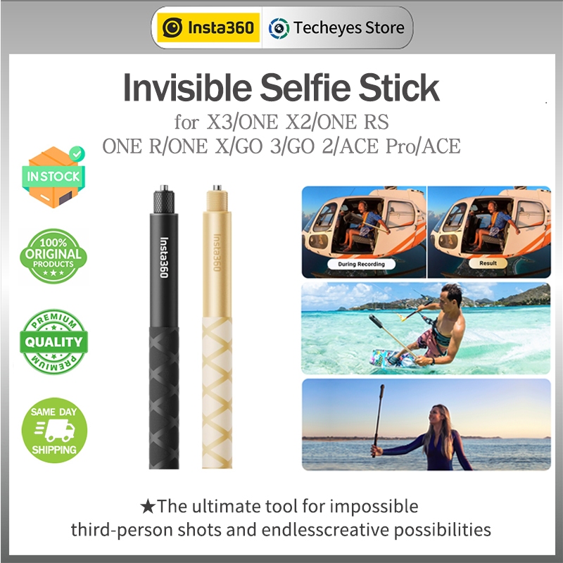 【NEW Version】 Original Insta360 114cm Invisible Selfie Stick for X3/ONE X2/ONE RS/ONE R/ONE X/GO 3/GO 2/ACE Pro/ACE