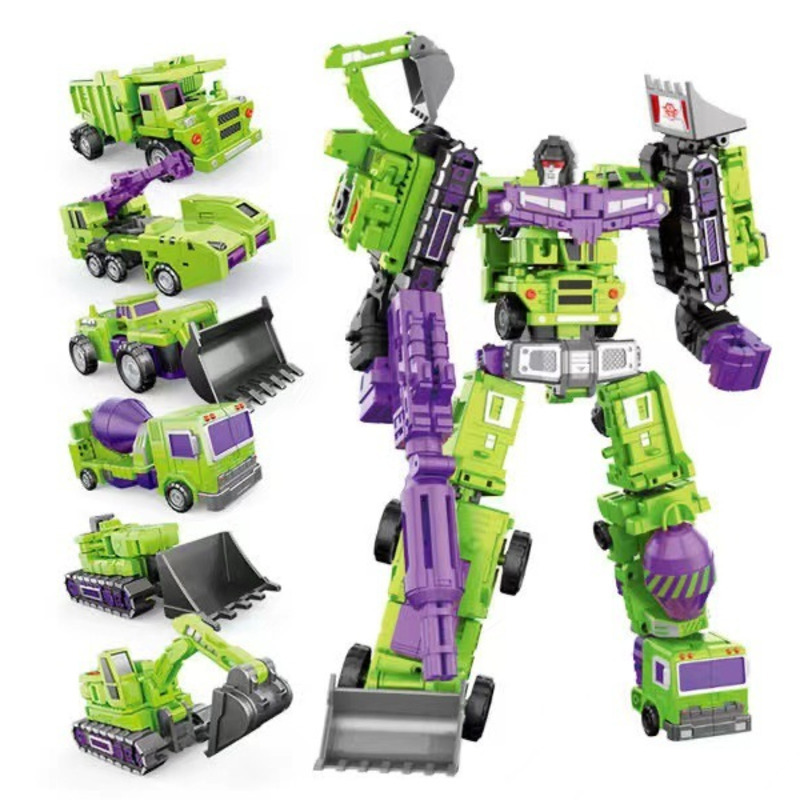 Yuexing Devastator G1 โมเดลหุ่นยนต์รถยนต์ 91610 ความสูง 27 ซม. 6IN1