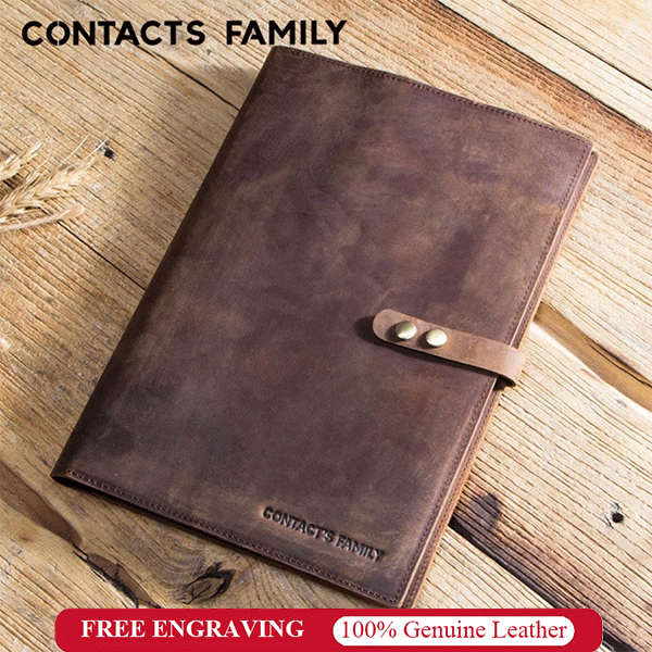 CONTACTS FAMILYเคสหนังวัว สไตล์ย้อนยุค สําหรับ Pad Pro Pad mini for7.9 10.5 12.9 นิ้ว