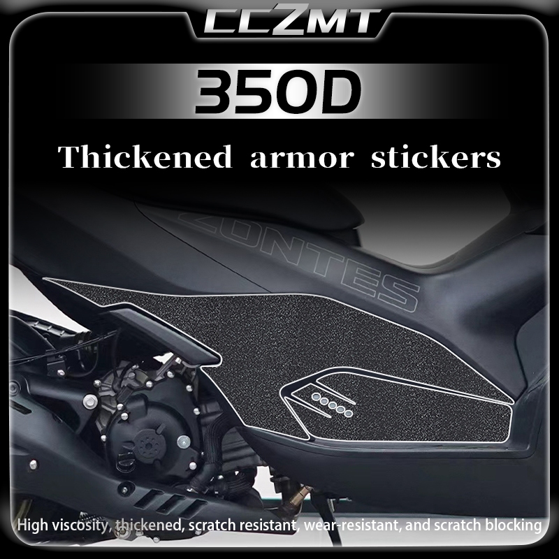 สติกเกอร์ฟิล์มหนา ป้องกันรอยขีดข่วน ดัดแปลง สําหรับ ZONTES 350D 2023