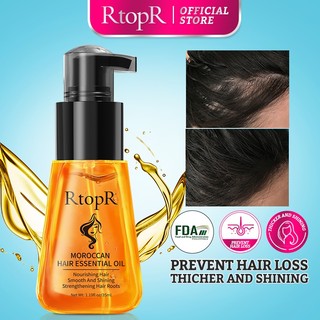 RtopR FDA Moroccan Prevent Hair Loss Product Hair Growth Essential Serum Easy To Carry Hair Care Nursing Both Male And Female Can Use