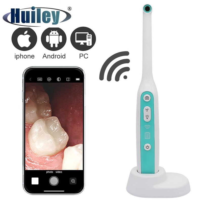 กล้องเอนโดสโคปทันตกรรม LED 2MP พร้อมแบตเตอรี่ชาร์จ IP67 กันน้ํา 70° มุมมอง