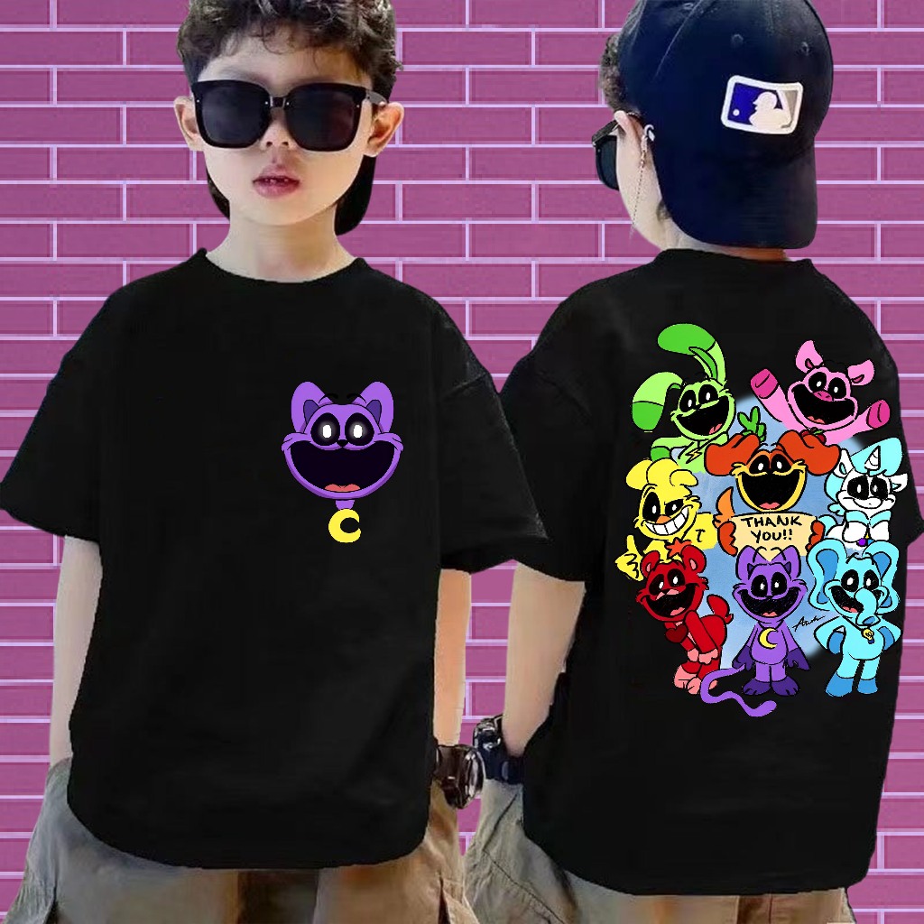 พร้อมส่ง เสื้อยืดเด็ก CATNAP Children's T-shirt พิมพ์ลาย ผ้าCotton 100% ใส่ได้ ทั้ง ชาย ใส่สบาย ไม่หด ไม่ย้