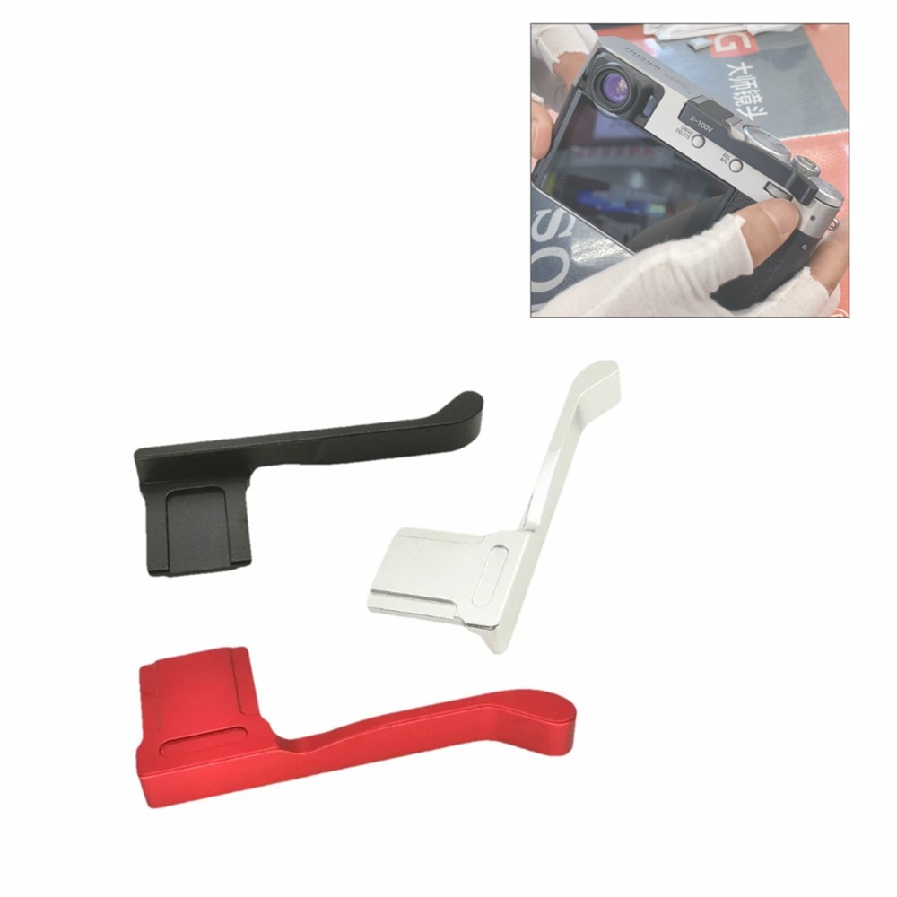 โลหะรองเท้าร้อน Thumb Up Hand Grip Hotshoe สําหรับ Fujifilm X100VI X100V , X100 V , X100 VI กล้อง Th