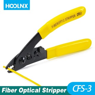 Hoolnx Fiber Optical Stripper CFS3/CFS2 คีมตัดสายเคเบิลสําหรับ Simplex และ Duplex OM2 OM3 OM4 OM5 Fiber Cable Stripping