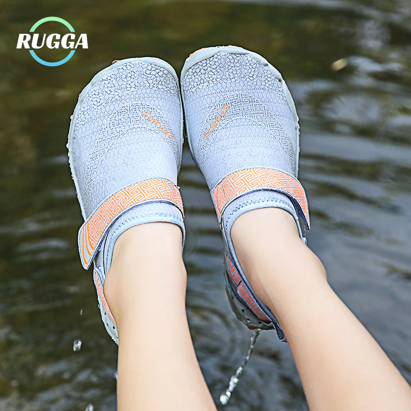 รองเท้าลุยน้ำ RUGGA รองเท้าชายหาดกันน้ำแห้งเร็ว Unisex thumbnail 5