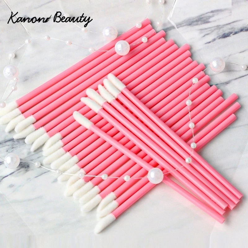5/50/100 ชิ้นทิ้ง Lip แปรงขนตาแปรงแต่งหน้า Lash Extension มาสคาร่า Applicator ลิปสติก Wands ชุดเครื่องมือเครื่องสําอาง