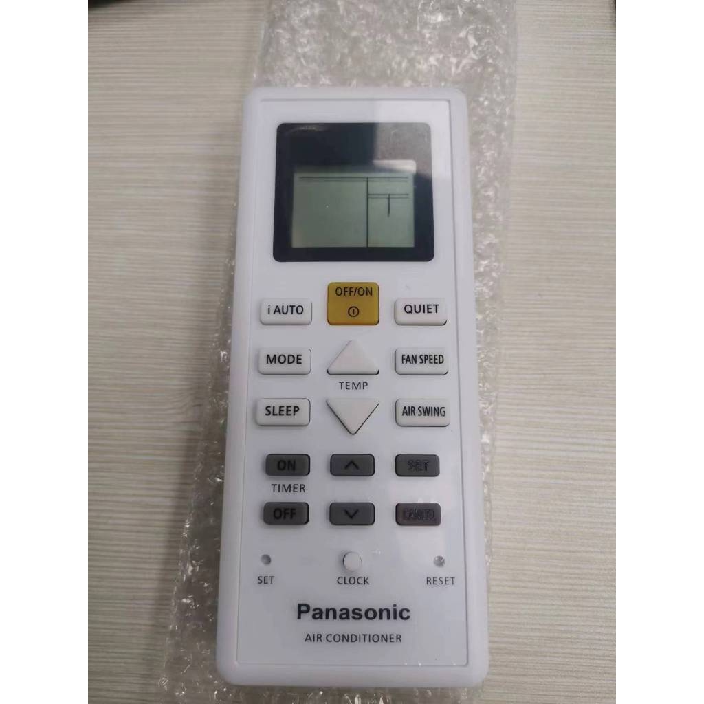 รีโมทคอนโทรล Panasonic ACXA75C03590 รีโมทคอนโทรลเครื่องปรับอากาศ Panasonic รุ่น: CS-PN9UKT CS-PN12UKT CS-PN9VKT CS-PN12VKT