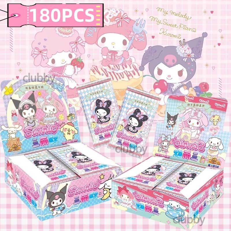 180ชิ้น การ์ด sanrio การ์ตูน คุโรมิ ur sr ssr การ์ดโฮโลแกรม ซานริโอ card ของขวัญวันเกิดเด็ก