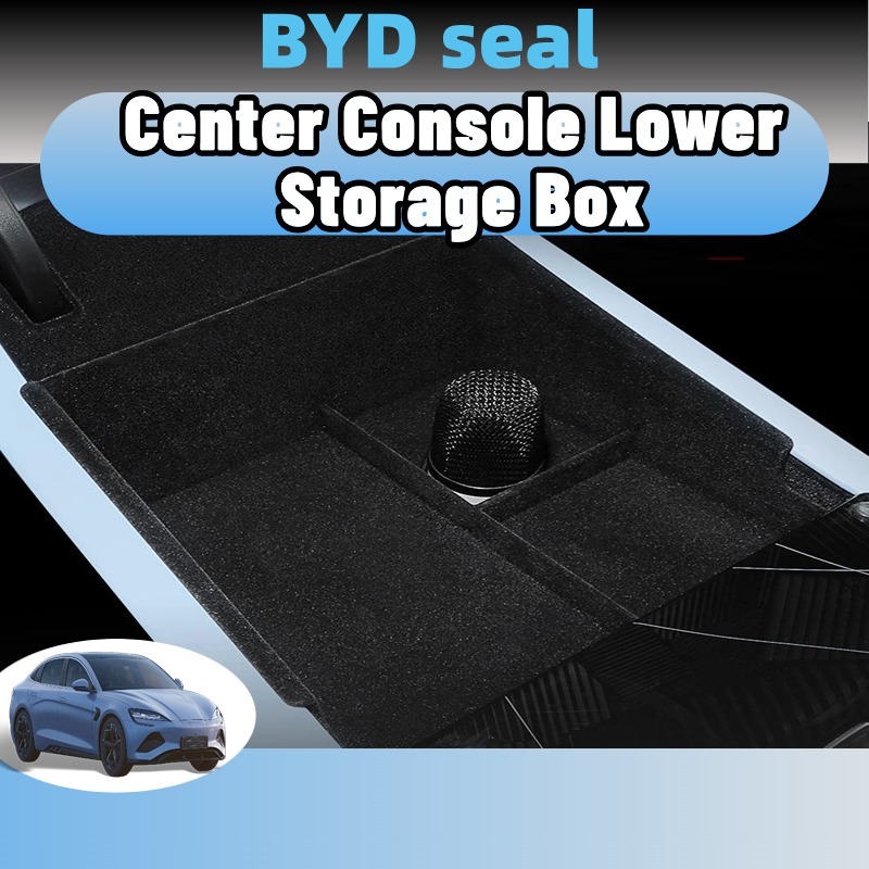 Byd seal accessories กล่องเก็บของ ซีลคอนโซลกลาง ที่พักแขน ABS อุปกรณ์เสริม สําหรับรถยนต์