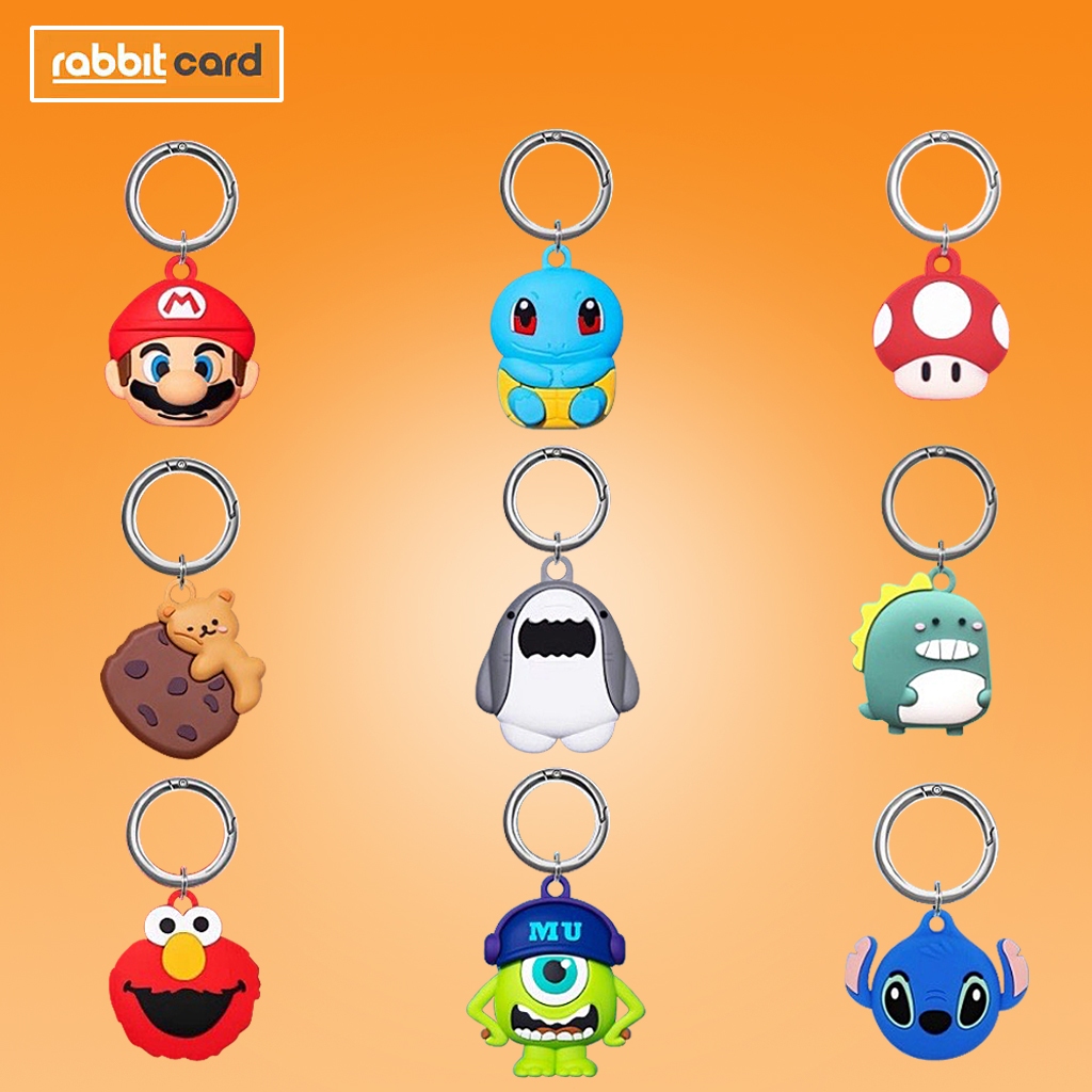 [Physical Card] Rabbit Card 3D บัตรแรบบิท  สำหรับบุคคลทั่วไป (Rabbit Charm)