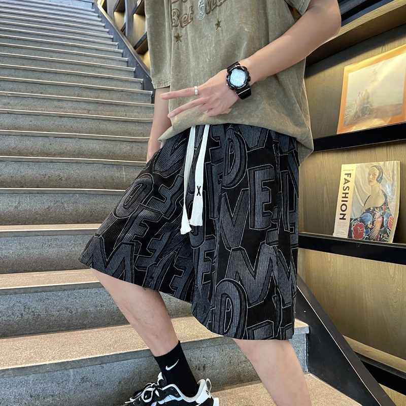 Femca กางเกงขาสั้น กางเกงขาสั้นลำลอง ผ้าเนื้อดีใส่สบาย เอวยางยืด เอวยางยืดคุณภาพดีและราคาถูก สำหรับผู้ชาย สไตล์เกาหลี แฟชั่นฤดูร้อน