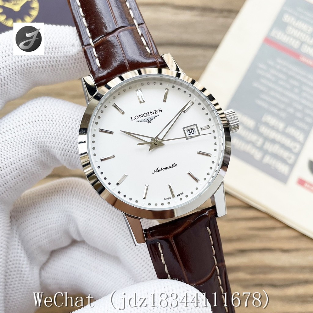 Longines Craftsman Series นาฬิกาข้อมือแฟชั่น 40 มม. 8215 สําหรับผู้ชาย
