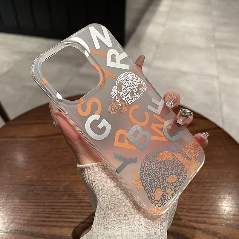 【Matte acrylic hard case/Panda】เคส compatible for iPhone 15 14 13 pro max case
