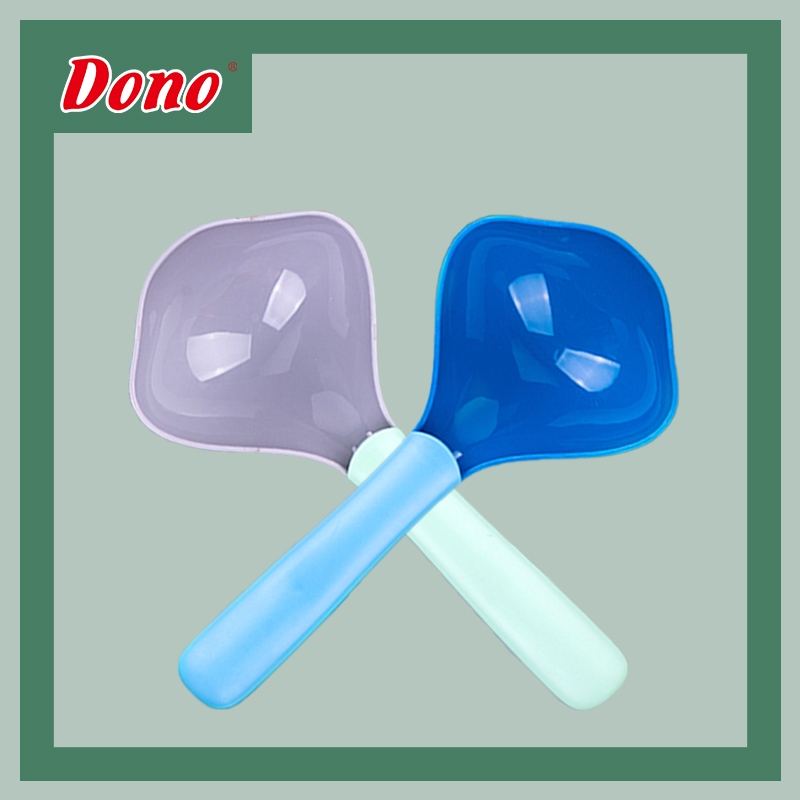 Dono ช้อนตักอาหารสุนัขและแมวแบบพกพา ช้อนป้อนอาหารสัตว์เลี้ยง (จัดส่งสีสุ่ม)