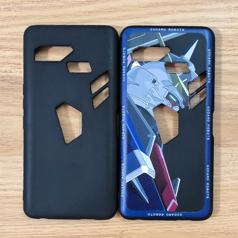 สําหรับ Asus ROG 1 กรณีรูปแบบซิลิโคนสีดํา Soft TPU ปกหลังสําหรับ Asus ZS600KL เคสโทรศัพท์สําหรับ Asus ROG กันชน