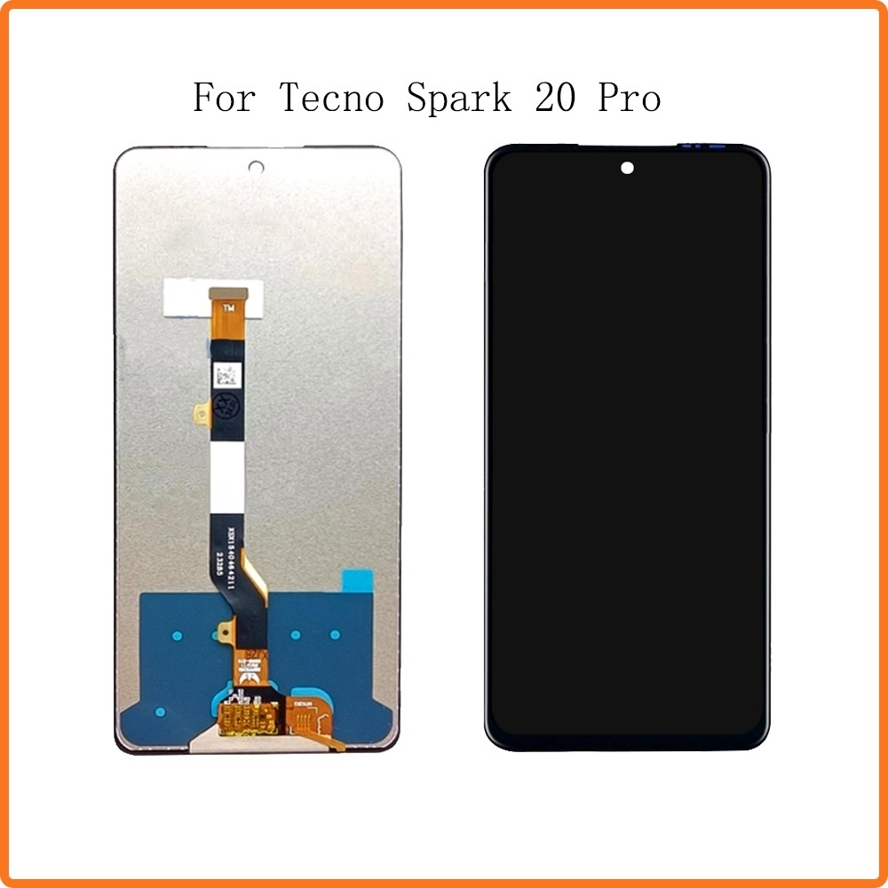 LCD สําหรับ Tecno Spark 20 Pro KJ6/Infinix Hot 40 X6836 จอแสดงผล LCD Touch Screen Digitizer Assembly