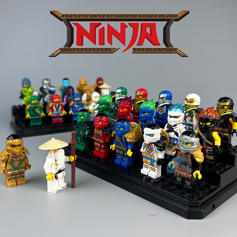 48 ชิ้นตัวต่อ ninjago minifigures นินจาโก มังกร บล็อกตัวต่อ ชุดของเล่น ของเล่นเด็กตัวต่อ ของเล่นเด็กชาย