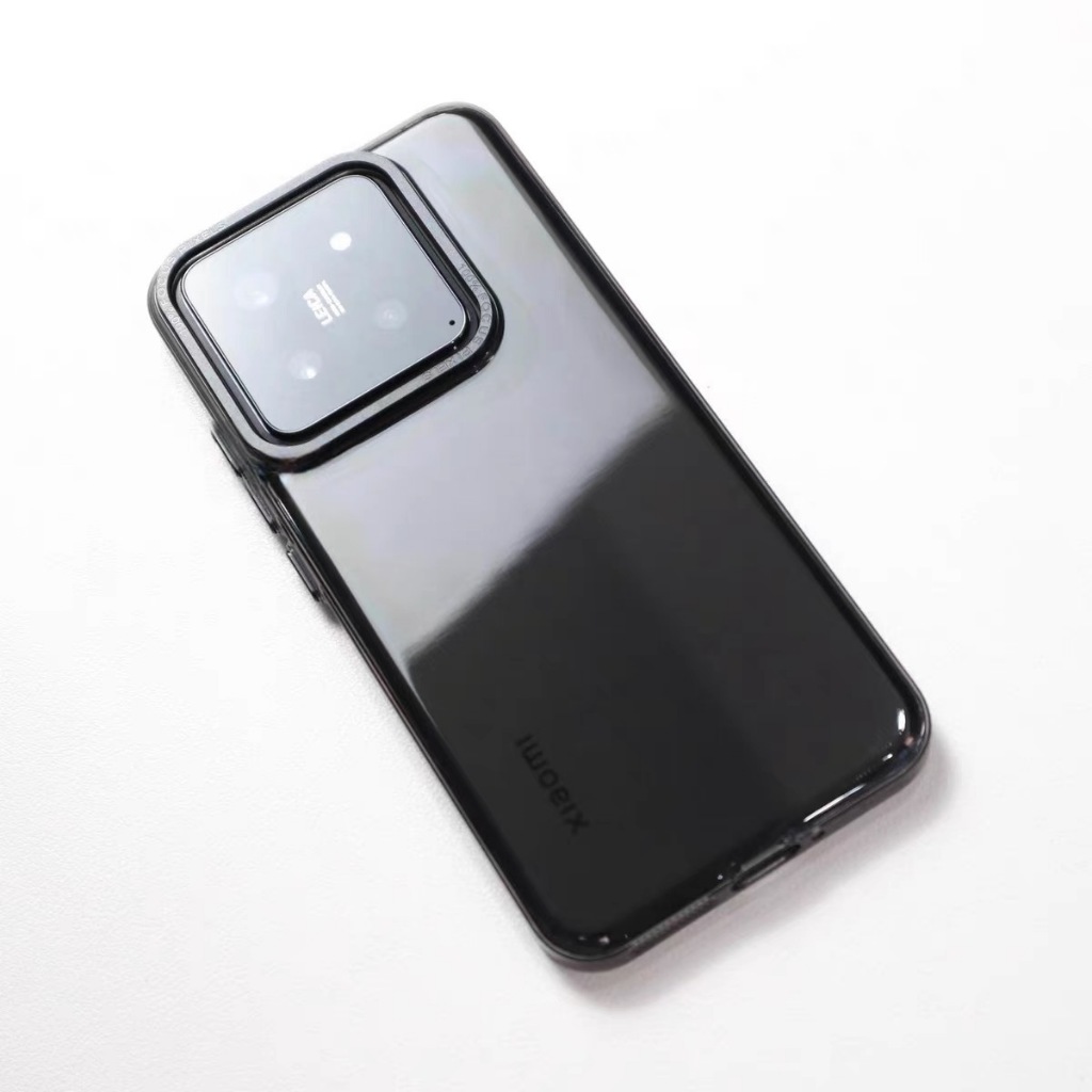 เหมาะสําหรับ Xiaomi 14Pro Xiaomi 15 Xiaomi 13Pro เลนส์โลหะ mi 13 โปร่งใสและไม่เหลือง Hard Case