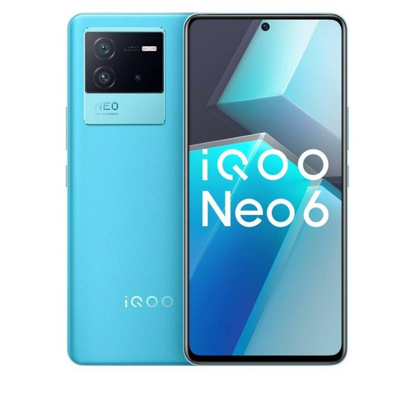 Vivo iQOO Neo 6 5g สมาร์ทโฟน CPU Snapdragon 8Gen1 หน้าจอ 6.62 นิ้ว 120HZ 80W ชาร์จ 4700mAh 64MP+16MP กล้องระบบ Google แอนดรอยด์