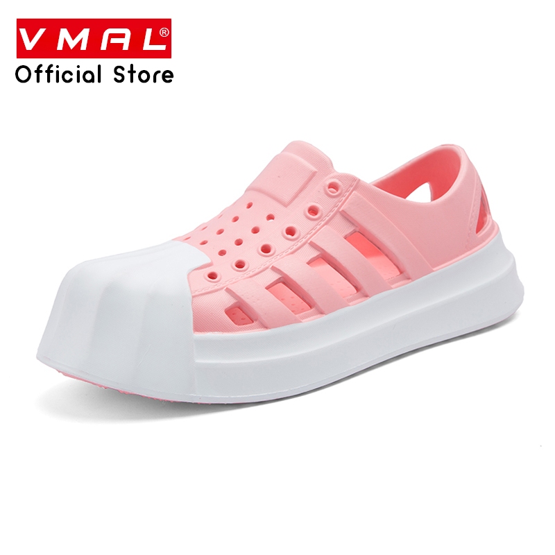 VMAL รองเท้าแตะชายหาด กันน้ํา สีแคนดี้ แฟชั่นฤดูร้อน สําหรับแม่ และลูก 26-45