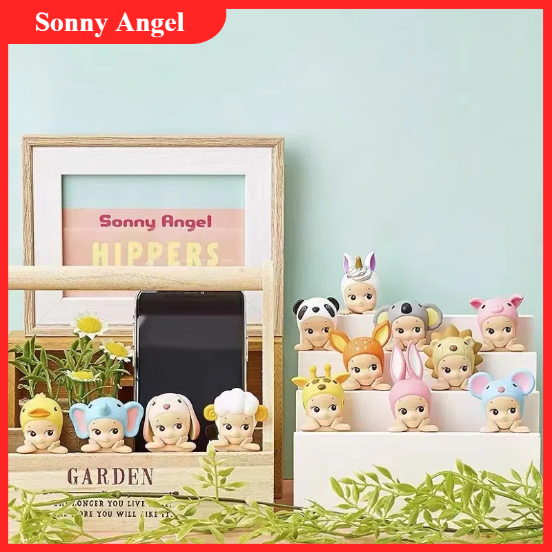 Sonny Angel HIPPERS Lying Down ฟิกเกอร์อนิเมะ Angel Series [ของแท้] Kawaii the holiday the gift
