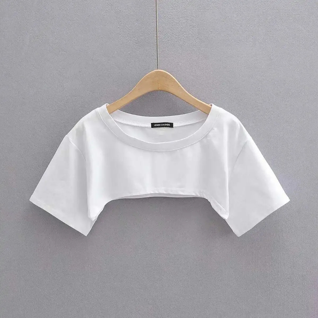 เสื้อยืดแขนสั้น ผ้าฝ้าย ทรงหลวม แบบเรียบง่าย แฟชั่นฤดูร้อน สไตล์เกาหลี สําหรับผู้หญิง