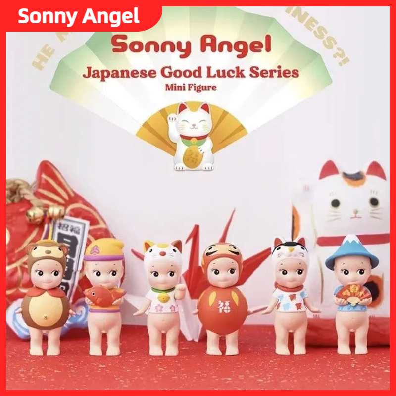 กล่องสุ่ม ตุ๊กตาแมวนําโชค Sonny angel Zewind lucky Luck series
