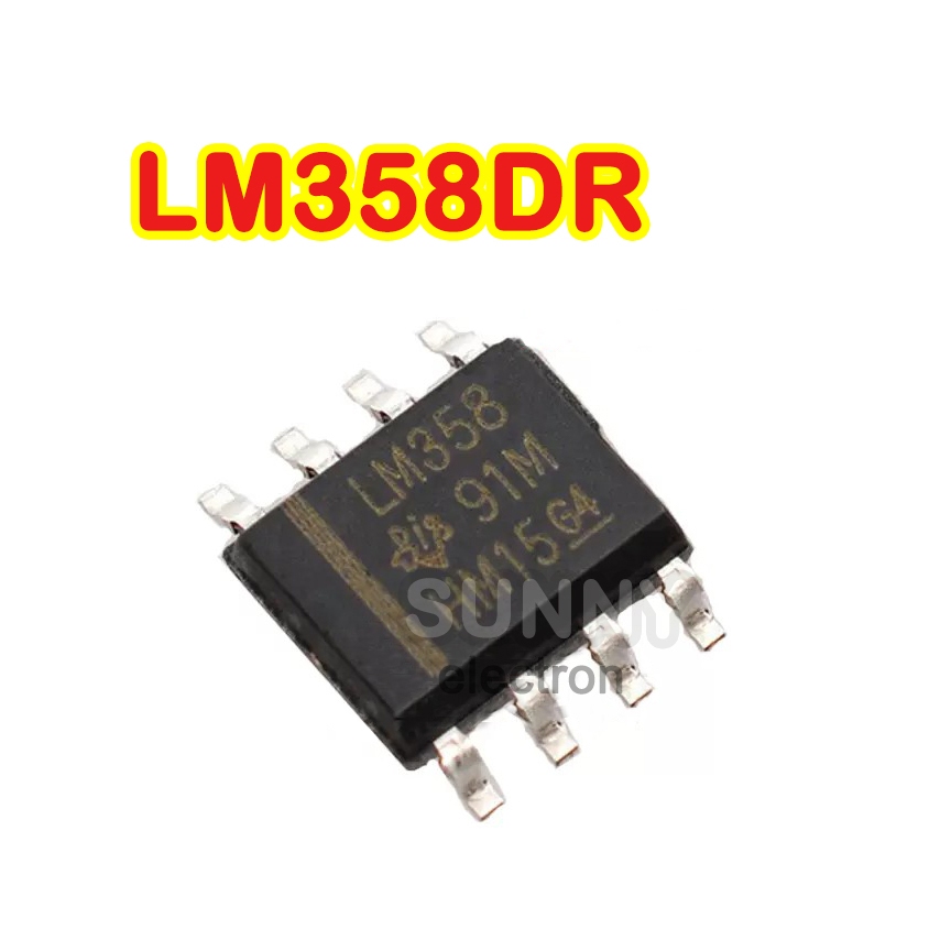 20pcs LM358DR SOP8 LM358 Patch SOP8 การใช้พลังงานต่ํา Dual Channel Operation Chip ic