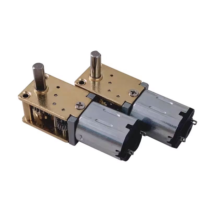 N20 เกียร์มอเตอร์แนวนอน Turbo Snail Micro DC มอเตอร์ขนาดเล็ก Self-Locking ฟังก์ชั่นมอเตอร์เกียร์ 3V6V12V
