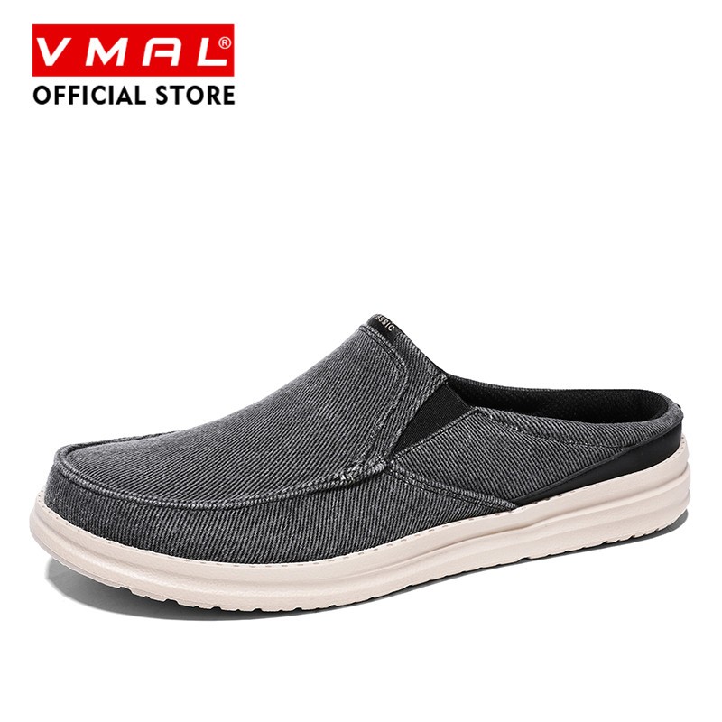 VMAL รองเท้าโลฟเฟอร์ลําลอง ผ้าใบ เบาพิเศษ กันลื่น คุณภาพสูง แฟชั่นสําหรับผู้ชาย 39~47