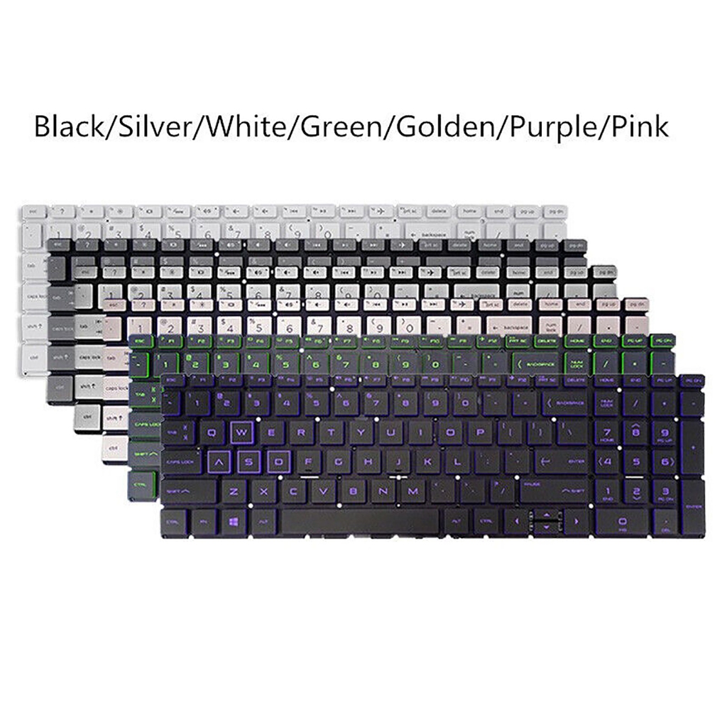 สําหรับคีย์บอร์ด US/RU แล็ปท็อป HP Pavilion 15-CU 15-CN 15-CR 15-CX 15-CW 15-DA 15-DR 15-DF/DX/DK/DU