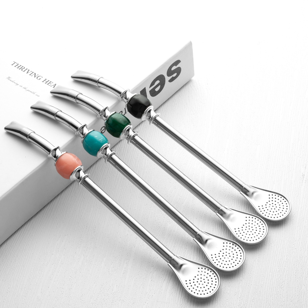 Cuopru Yerba Mate หลอดดูดกรองชา นํากลับมาใช้ใหม่ได้