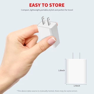 หัวชาร์จเร็ว 5V/2A USB Fast Charger รองรับอุปกรณ์มือถือ รับประกัน 1 ปี