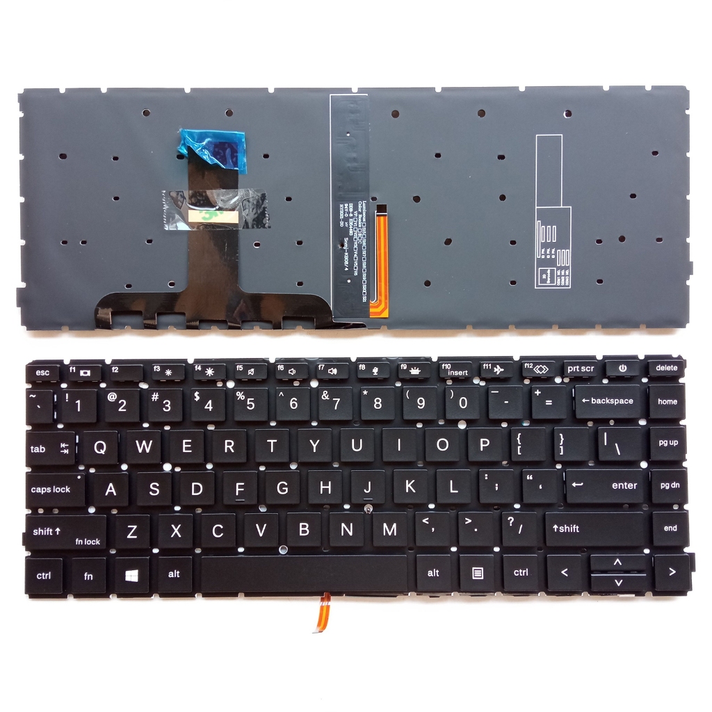 US/RU คีย์บอร์ดสําหรับ HP ProBook 440 G8 445 G8 445R G8 640 G7 G8 HSN-Q27C HSN-Q31C HSN-Q33C-4 440 1