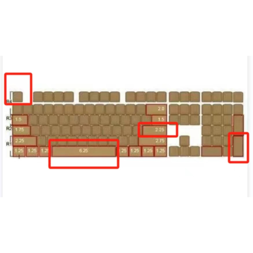 น่ารัก 1.75U 1.5U Keycap PBT Keycap สําหรับคีย์บอร์ดแบบกลไก DFGR ราคา ถูกที่สุด ดีลบีเคเค แกลเลอรีภาพที่ 7