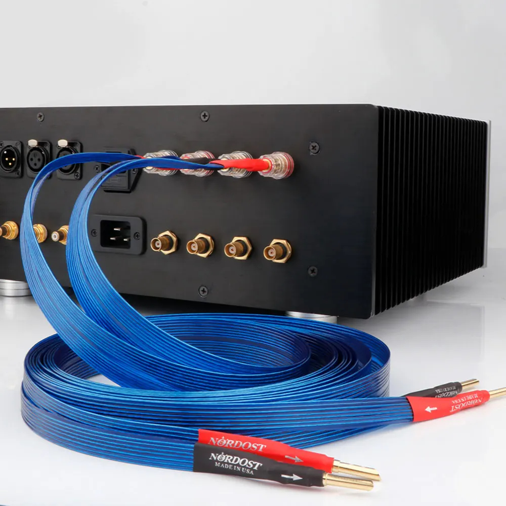 Nordost 7N สายเคเบิลริบบิ้น ชุบเงิน สําหรับลําโพง