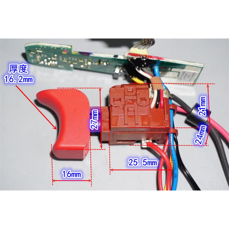 ใหม่ แท้ โมดูลสวิตช์ไฟฉาย Bosch Bosch PSR10.8 LI-2 สําหรับซ่อมแซม GSR10.8-2LI GSR12-2LI