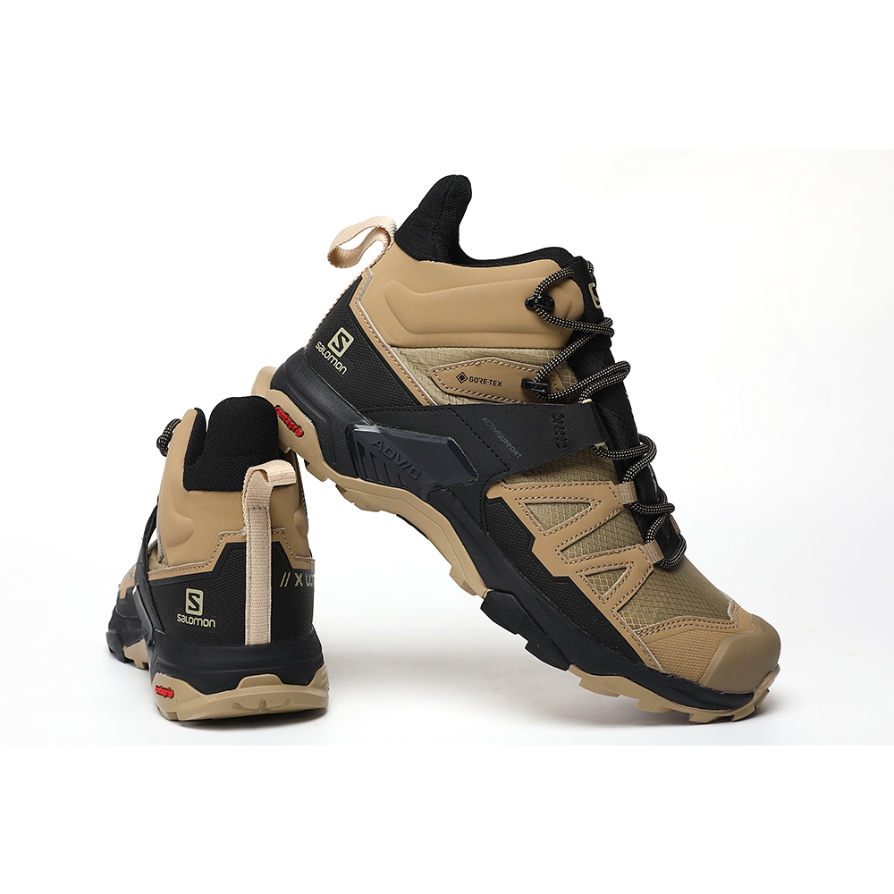 Salomon X ULTRA 4 GTX Mid Top รองเท้าปีนเขารองเท้าเดินป่ากลางแจ้งที่ทนทาน