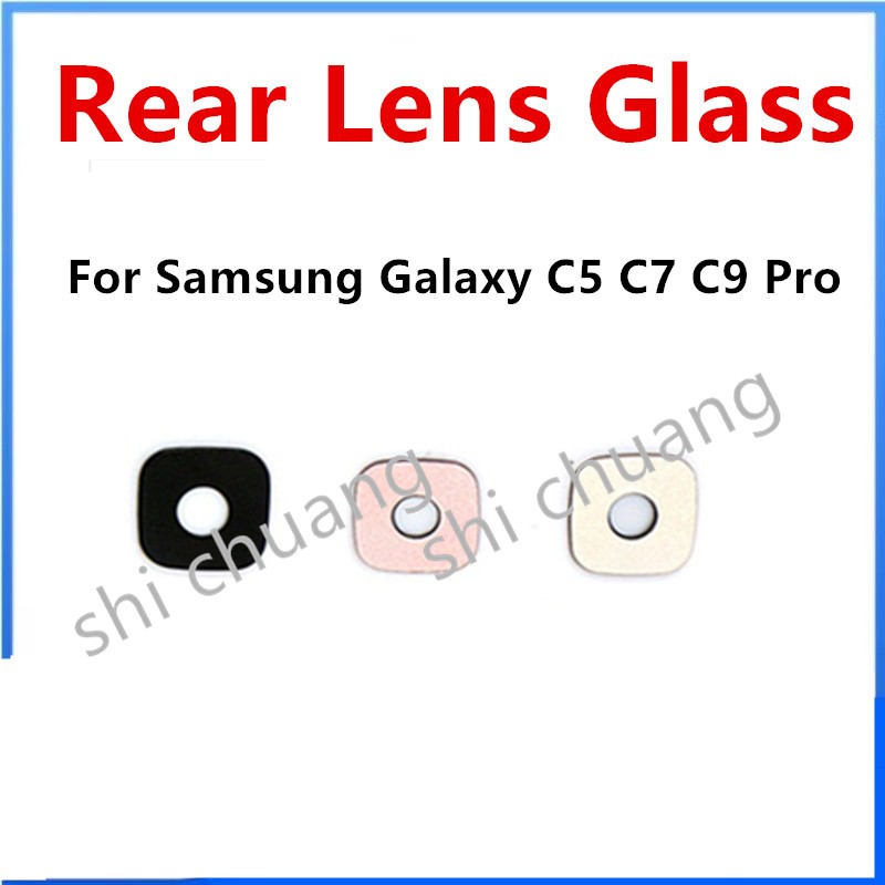 สําหรับ Samsung Galaxy C5 C7 C9 Pro C5010 C7010 C9000 C5pro C7pro C9pro ผูกด ้ านหลังกล ้ องเลนส ์ กระจกฝาครอบ