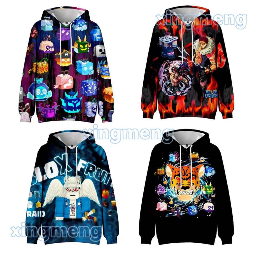 ROBLOX hoodie blox fruit hoodie for kids 222