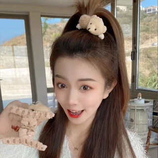 คลิปหนีบหมีน้อย กิ๊บหนีบผม หมวกน่ารัก ขนาดเล็ก เครื่องประดับผมอเนกประสงค์ ดีไซน์เรียบหรู