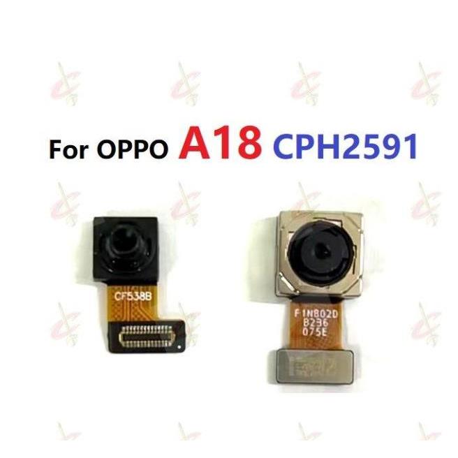 กล้องหน้า สําหรับ OPPO A18 CPH2591 กล้องหลัง