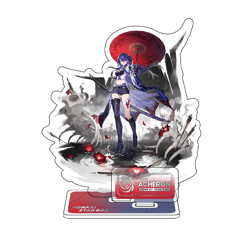 Game Star Rail Cyrene stand 2 in 1 ที่วางชื่อตัวละคร Painon kafka jingyuan ราคา ถูกที่สุด ดีลบีเคเค แกลเลอรีภาพที่ 4